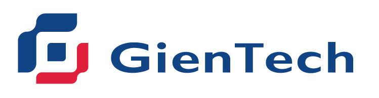 Gientech logo - trusted translation client (dark mode)